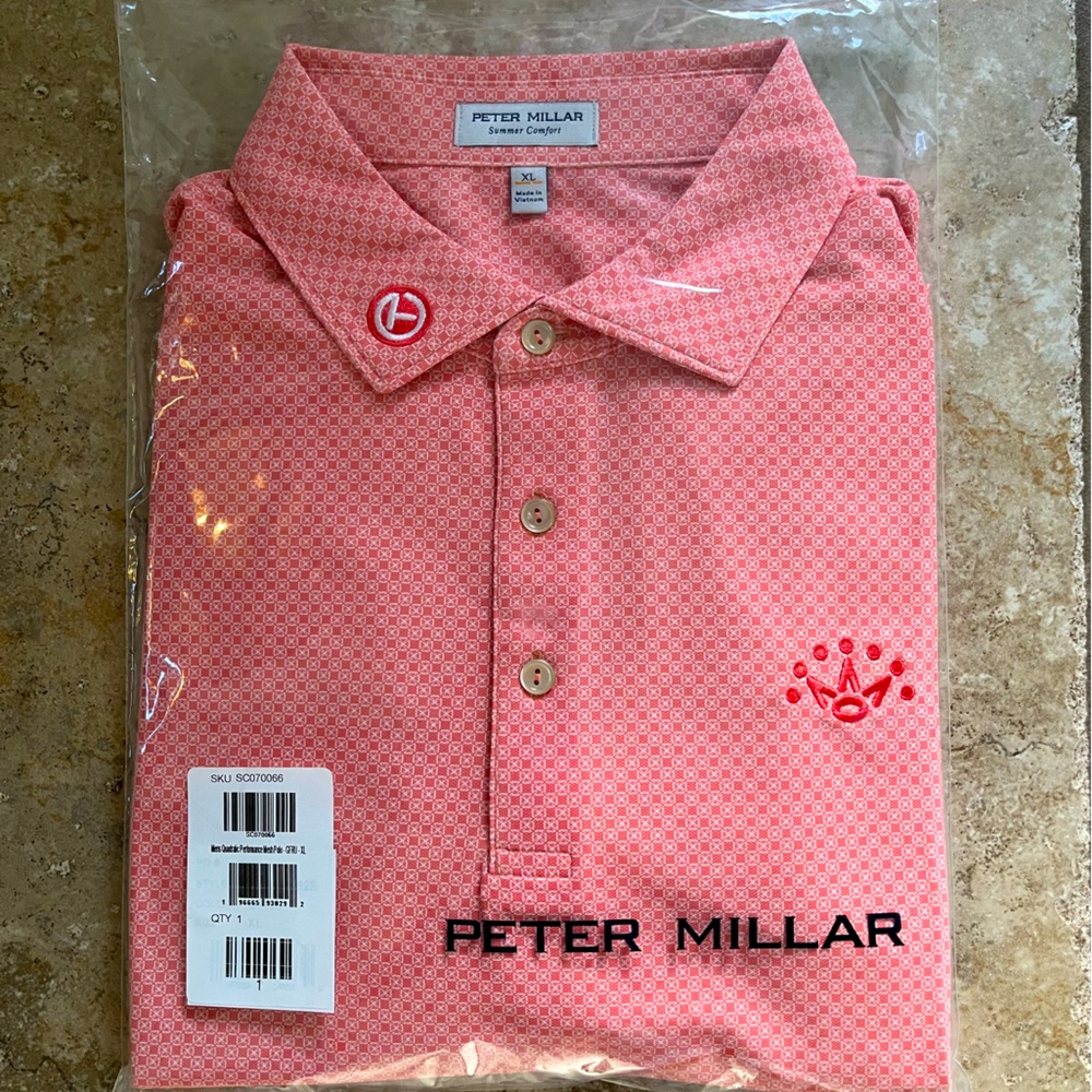 Scotty Cameron limited release Peter Millar Crown Polo